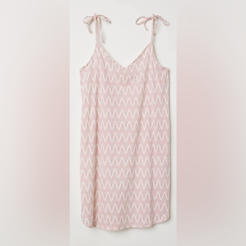 H&M Basics Tie Up Dress - US L